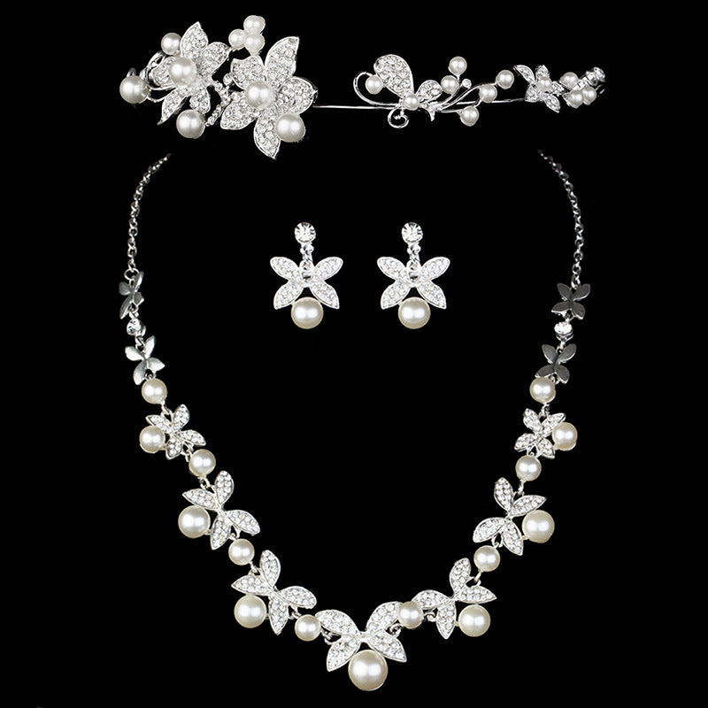 Pearl Garden Crystal Jewelry Set