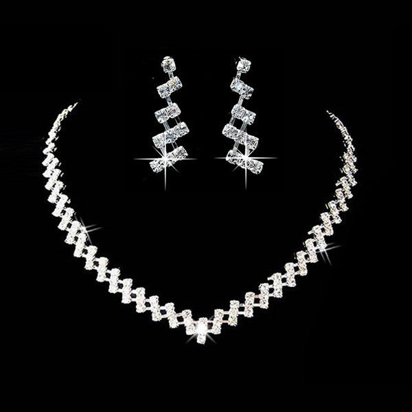Starlight Rhinestone Jewelry Set