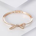 Rose Gold Bow Keepsake Bracelet