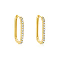 Womens Retro Minimalist Versatile Earrings