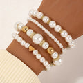 Lunora Pearl Keepsake Bracelet Set