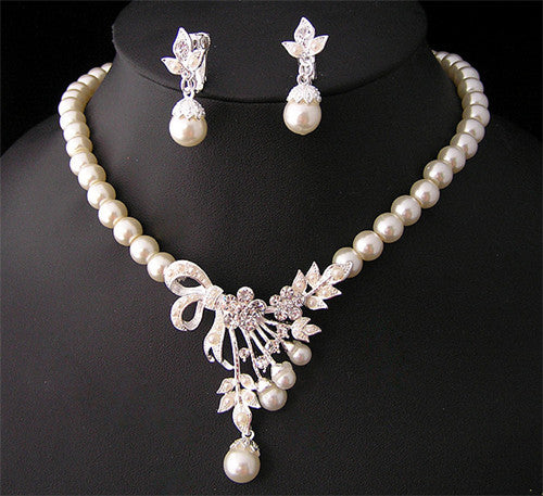 Pearl Blossom Jewelry Set
