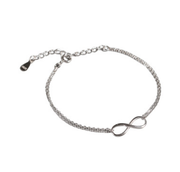 Forever Infinity Silver Bracelet