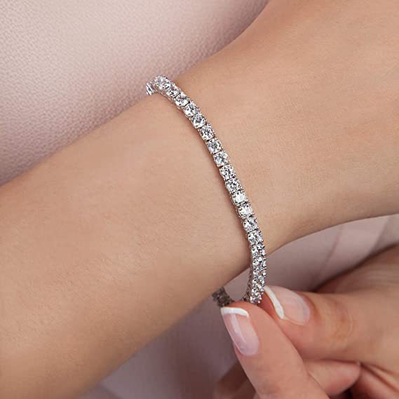 Rhinestone Claw Chain Gold Lady Bracelet