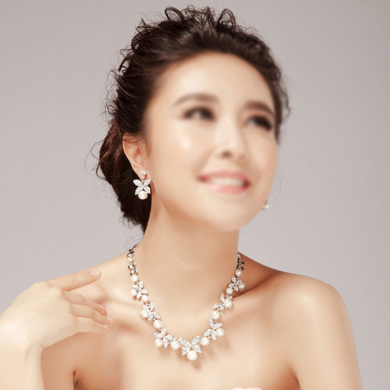 Pearl Garden Crystal Jewelry Set