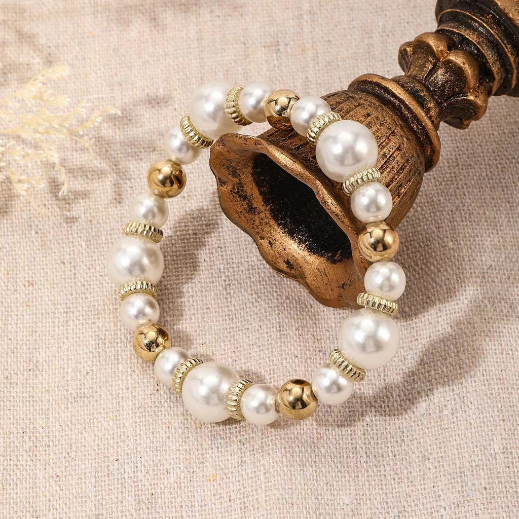 Lunora Pearl Keepsake Bracelet Set
