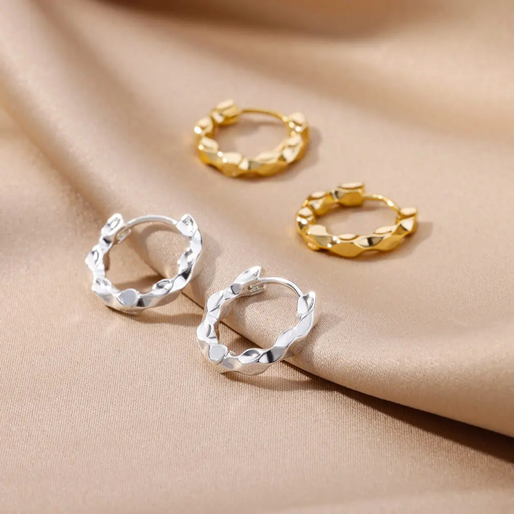 Golden Everyday Hoop Earrings