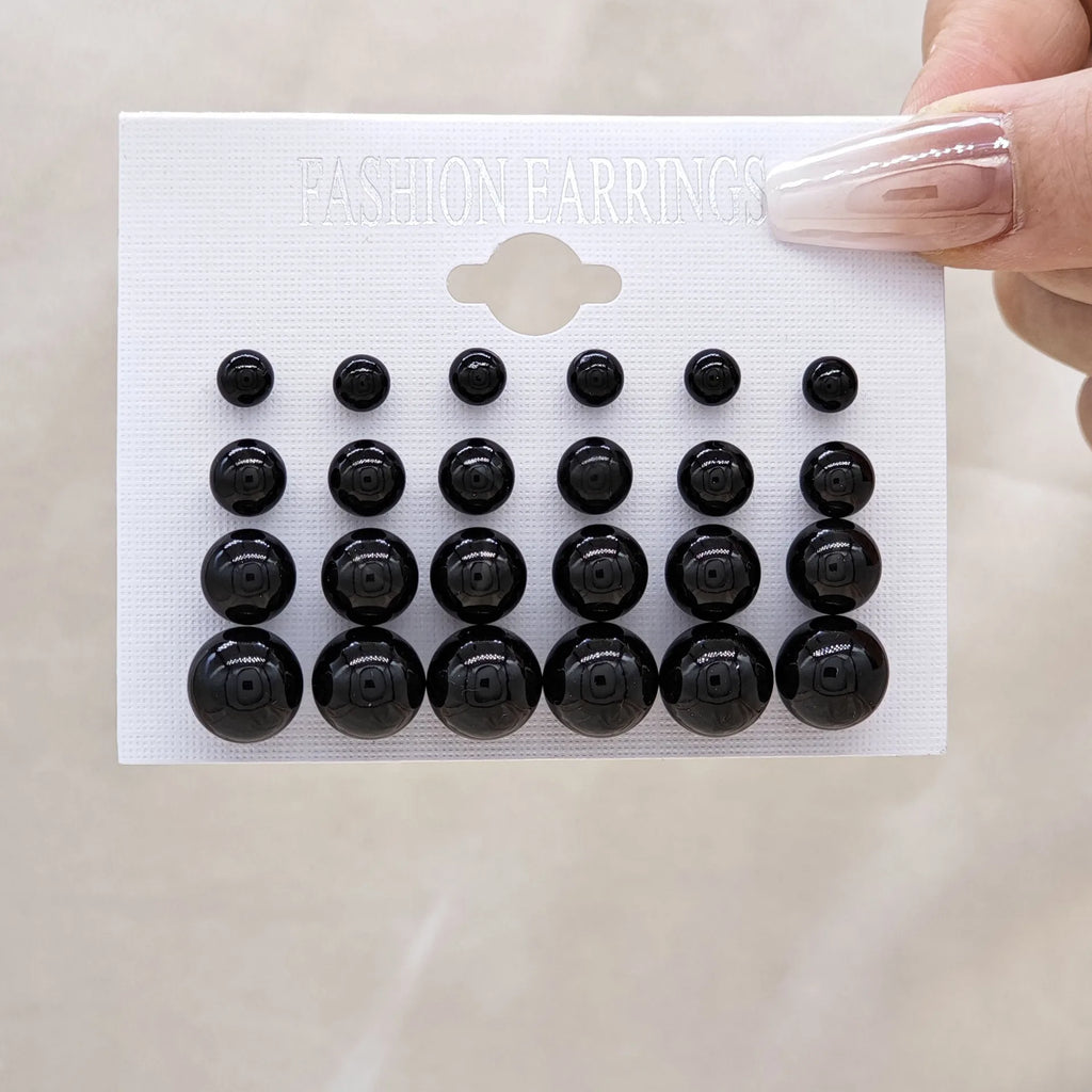 Classic Pearl Stud Earrings