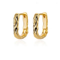 Golden Everyday Hoop Earrings